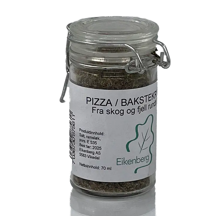 Pizza / Bakstekrydder - Volum: 70ml