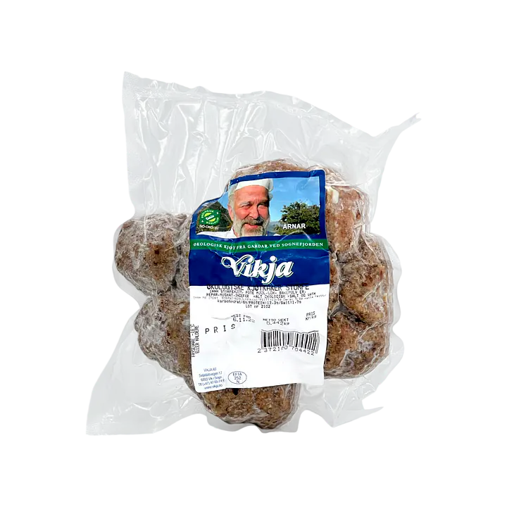 Økologiske kjøttkaker storfe - Master