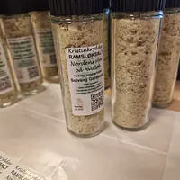 Kristinkrydder - Ramsløksalt 120 ml med kvern - Master