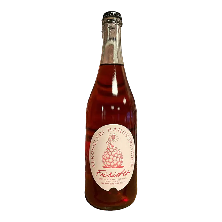 Frisider Eple og Bringebær 75 cl - Master